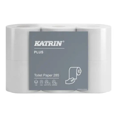 Toiletpapir Katrin 3-lag 285 ark 64 rl