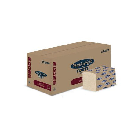 Dispenserserviet, Bulkysoft Havana, 2lag, interfold, 21x16cm Dispenserserviet, Bulkysoft Havana, 2lag, interfold, 21x16cm
