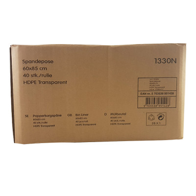 Plastposer HD 60x85 - 50 ltr