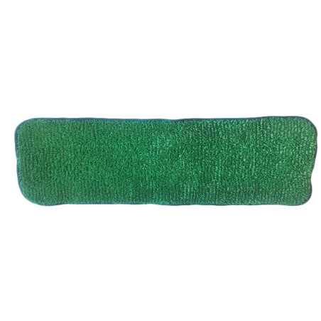 Microfibermoppe Grøn Xpertline 40 cm med burrebånd
