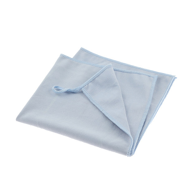 Microfiber Glasklud  Blå 40x40 cm