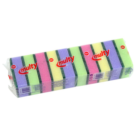 Skuresvamp u/greb 10 stk