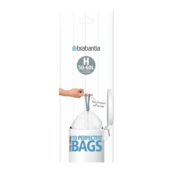 Brabantia Affaldsposer 50-60 Liter mærke H - 120 stk