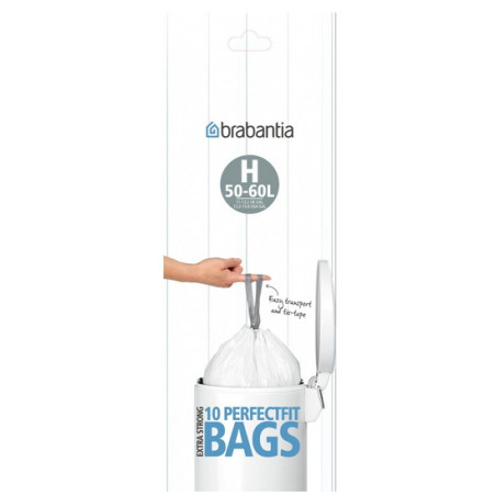 Brabantia Affaldsposer 50-60 Liter mærke H - 120 stk