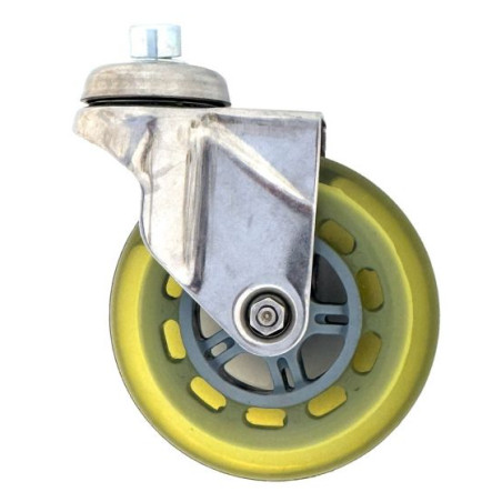 Nilfisk Hjul Ø100 PU SS (1 stk. m. bolt)