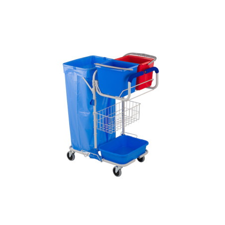 DIT Combi Core Inventar vogn, håndtag, 2x13Lspande, 110L sæk