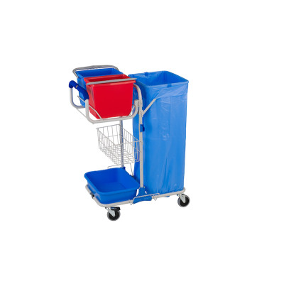 DIT Combi Core Inventar vogn, håndtag, 2x13Lspande, 110L sæk