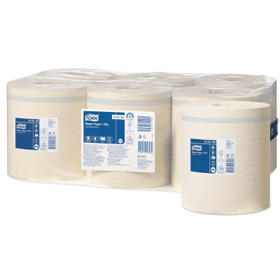 Tork Aftørringspapir Basic 1 Lag M2