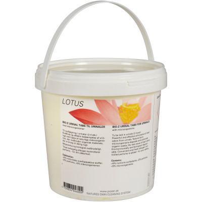 Lotus Bio-Z Urinal Tabs til Urinaler Citrus 1 Kg