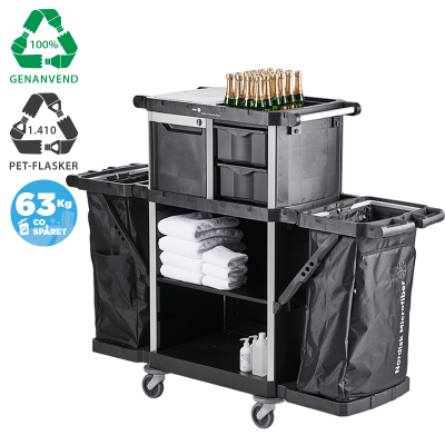 Hotelvogn Nordic Recycle Trolley 2.0 – HoReCa Large