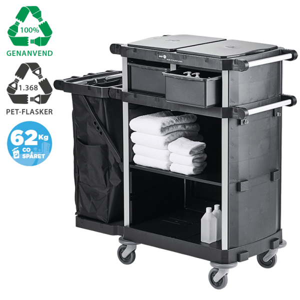 Hotelvogn Nordic Recycle Trolley 2.0 – HoReCa Small
