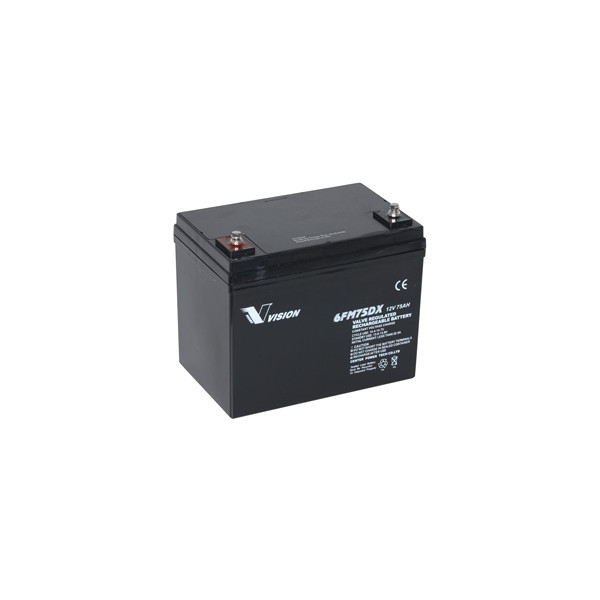 Batteri Vision FM-Serie 12 Volt / 75 Ah
