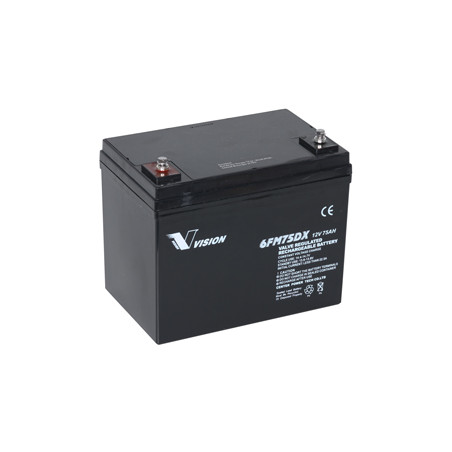 Batteri Vision FM-Serie 12 Volt / 75 Ah