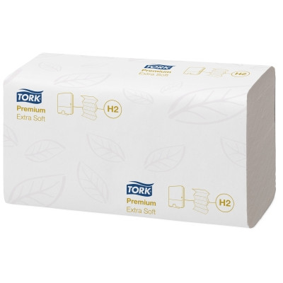 Tork Premium Håndklædeark Interfold 2lag
