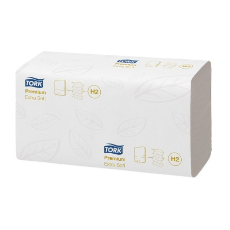 Tork Premium Håndklædeark Interfold 2lag