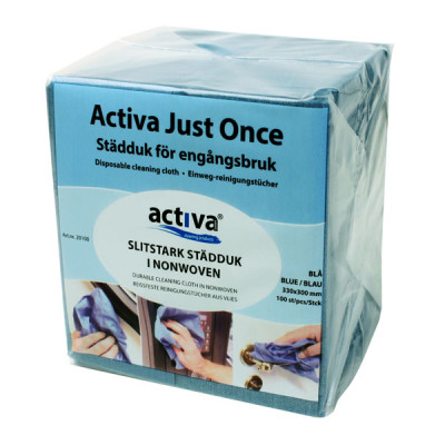 Just Once Cloth Blue 330x300 mm. 100-pack
