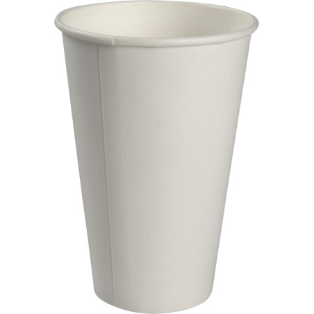 Papbæger, 11,5cm, Ø8cm, 30 cl, 34 cl, hvid, pap/PE, 12 oz