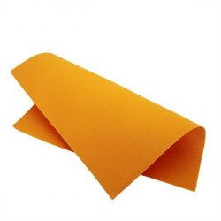 Gulvklud orange 50x50 cm