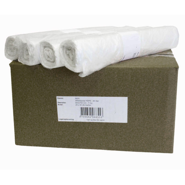 Plastposer HD 60x70 - 45 ltr