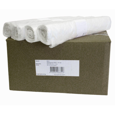 Plastposer HD 60x70 - 45 ltr