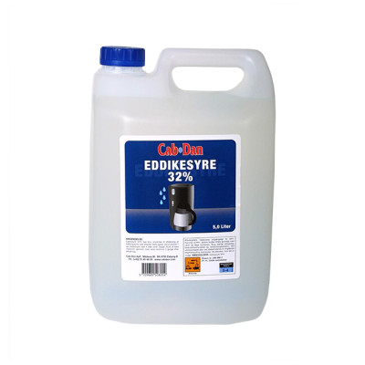 Eddikesyre 32% 5 ltr