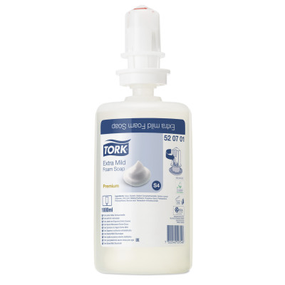 Tork Extra Mild Skumsæbe S4 1 ltr