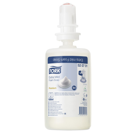 Tork Extra Mild Skumsæbe S4 1 ltr