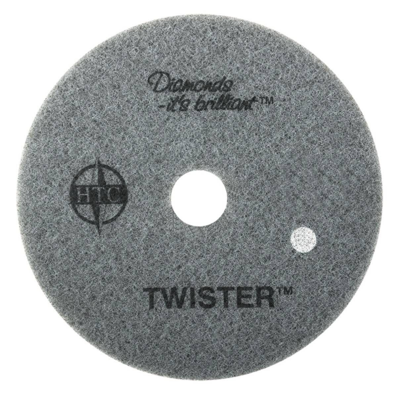 Twister Pad Hvid 16'' 400x25 mm