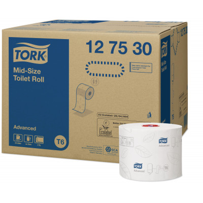 Tork Advanced Toiletpapir Kompakt rulle