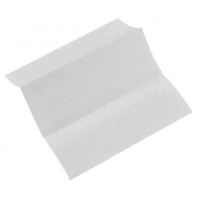 Håndklædeark w-foldet 2000 stk 20,5x32cm, 2 lag  TAD 100% Ny