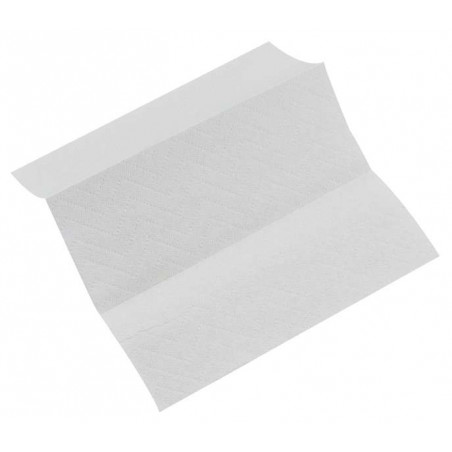 Håndklædeark w-foldet 2000 stk 20,5x32cm, 2 lag  TAD 100% Ny