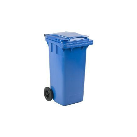 Affaldscontainer, Mini, Blå, UV-resistent, 120 l