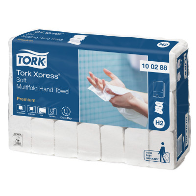 Tork Xpress® Soft Multifold Håndklædeark, H2