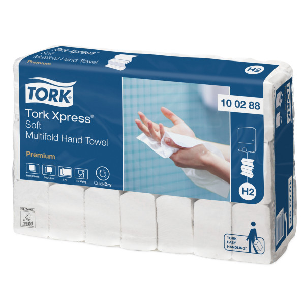 Tork Xpress® Soft Multifold Håndklædeark, H2