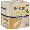 Toiletpapir, Lucart T3 Natural, 2lag, sand 64 rl 100% genbr