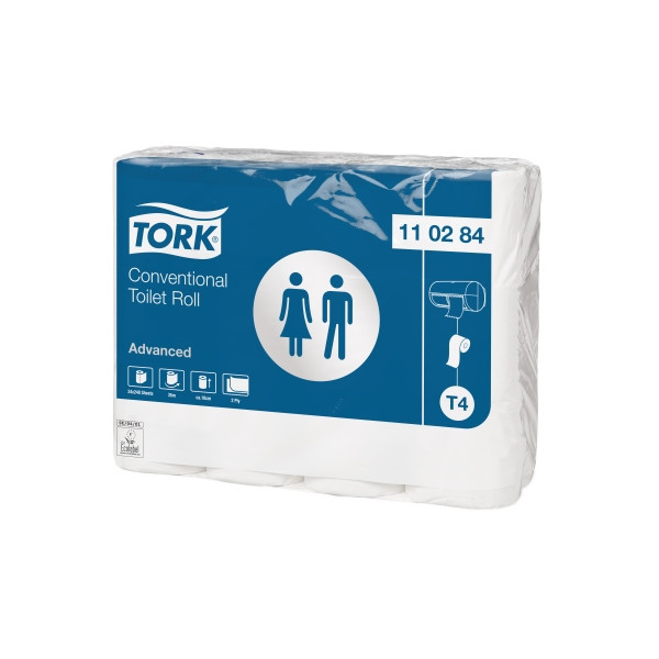 Toiletpapir Tork 110284 Advance T4 2 lag