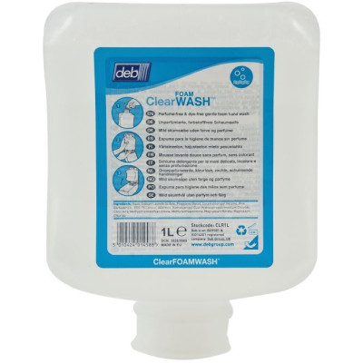 DEB Foam Clear Wash 1 ltr - Refill