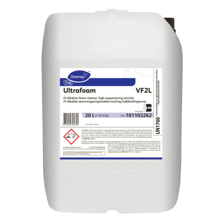 Ultrafoam VF2L 20L - Alkalisk skumrengøringsmiddel