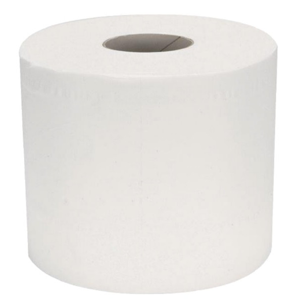 Toiletpapir, Grite, 2-lags, 55mx9,6cm , Ø11cm, hvid, nyfiber